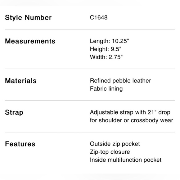 COACH | Women’s Ellie Crossbody. NWT. With COACH store bag & dust bag. - Picture 4 of 7